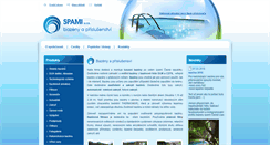 Desktop Screenshot of bazeny-spami.cz